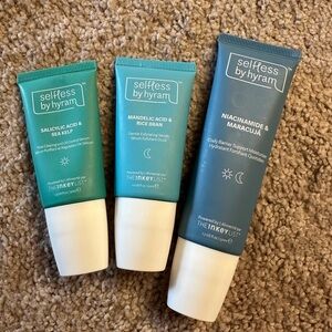 Skincare Set - Blue and White